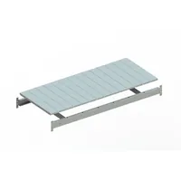 Produktbild von META® - MINI-RACK Zusatzboden 1400 x 650mm verzinkt kpl. mit Stahlpaneele
