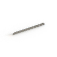 META® Sockelleiste Steckreg. 1000x56 Stahl verzinkt RAL 7035 lichtgrau m.Bef.mat. Produktbild