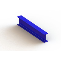 META® Einfachfuß IPE120 RAL 5010 für META MULTISTRONG L Produktbild