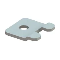 META Fußklammer Krag.reg. zn Bohrg. 1 Bohrg. Ø 10mm angeschraubt Klemmstärke 15mm Produktbild