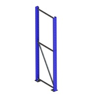 Produktbild von META® - Ständer 85/20 2200 x 800mm RAL 5010 kpl. multipal S mit Schlüssellochun