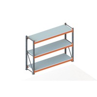 Produktbild von META® - Großfachregal GR 2200 x 2700 x 800 vzk / RAL 2001 multipal S mit Stahlp