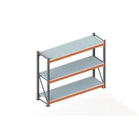 Produktbild von META® - Großfachregal GR 2200 x 2700 x 800 vzk / RAL 2001 multipal S mit Stahlp