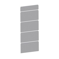 Produktbild von META® - Eurolochwand-Paneel 2000 x 1000 kpl. RAL 7035