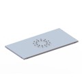 Produktbild von META® - FIX 80 Zusatzboden 1000 x 500mm RAL 7035 kpl. mit Schrauben