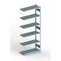 Produktbild von META® - Anbauregal CLIP 230 S3 Längsriegel 2500x1000x400 6 Böden, vzk, zerlegt