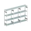 META CLIP SET 150 Regal 2000 x 3068 x 536 vzk kpl. mit 12 Böden ( 3 Felder ) Produktbild img1 S