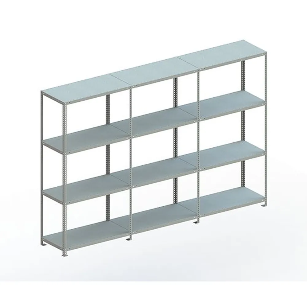 META FIX SET 150 Regal 2000 x 3008 x 504 vzk kpl. mit 12 Böden ( 3 Felder ) Produktbild img1 L