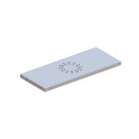 Produktbild von META® - FIX 150 Zusatzboden 1000 x 400mm RAL 7035 kpl. mit Schrauben