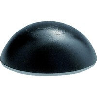 Produktbild von homeXpert - Türpuffer Halbkugel schwarz Ø32mm H:13mm