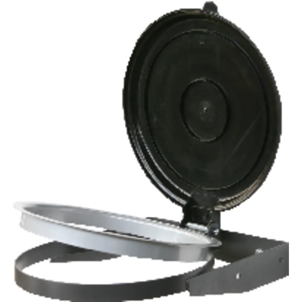 RENNER Müllsackhalterung Wand 70-120 l, Deckel grau Produktbild img2 L
