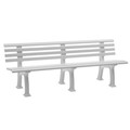 Bank Mod. Juist 4 Sitzer weiß 200 cm Produktbild