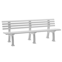 Bank Mod. Juist 4 Sitzer weiß 200 cm Produktbild