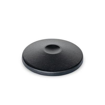 Produktbild von Ganter Norm® - Fußplatten, ohne zentrale Befestigungsbohrung (36.1-100-R20-A)