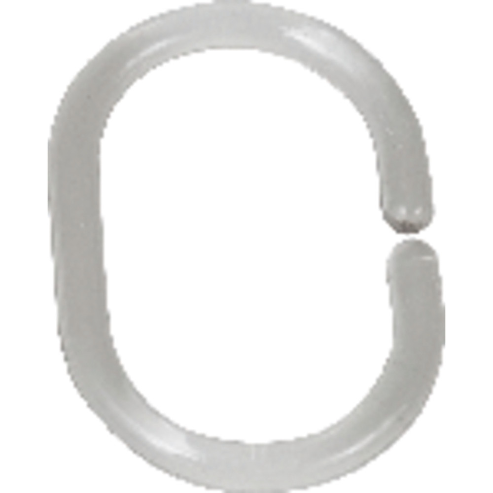 WENKO® Duschvorhang-Ringe transparent, 12-er Set Produktbild img1 L