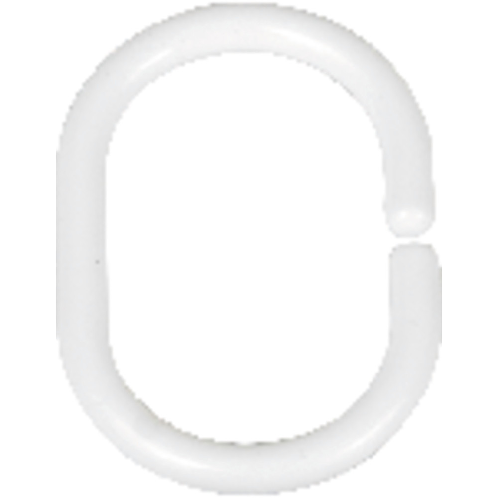 WENKO® Duschvorhang-Ringe transparent, 12-er Set Produktbild img2 L