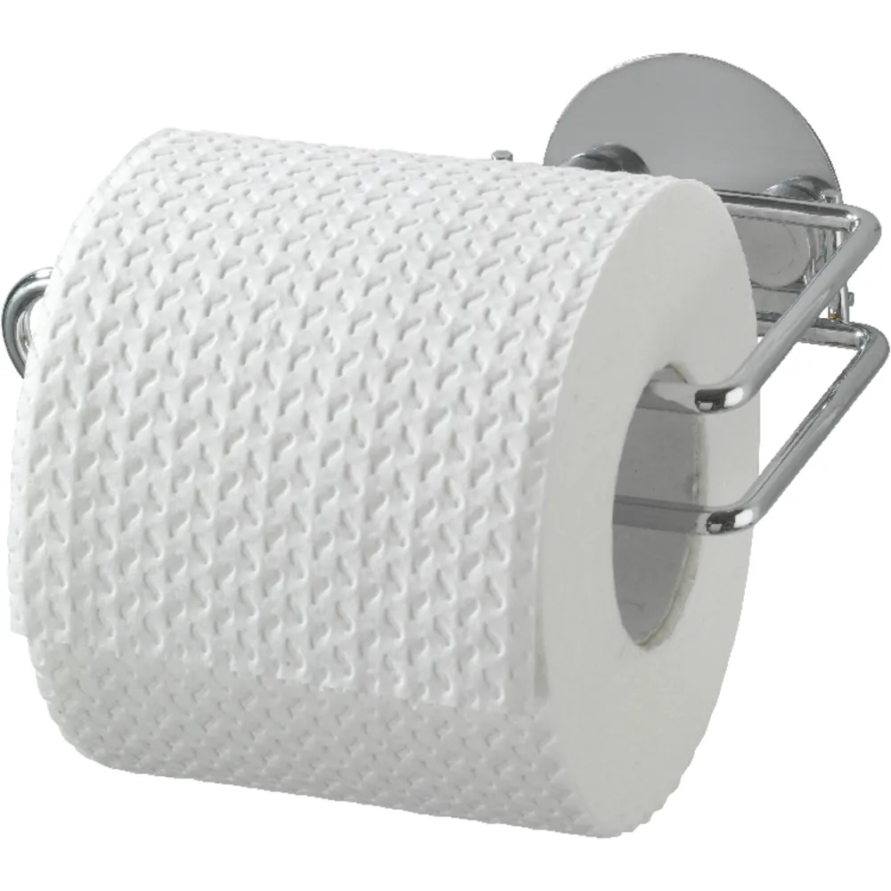 WENKO Toilettenpapierhalter Turbo-Loc, Chrom,14x9x6cm Produktbild img1 L
