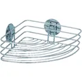 WENKO Eckablage Turbo-Loc Chrom, 26,5x20x10,5 cm Produktbild
