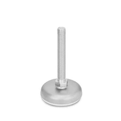 Produktbild von Ganter Norm® - Stellfüße, Edelstahl, mit Gummiauflage (31-80-M10-80-B4-S)