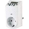 REV Ritter Zeitschaltuhr digital bis 1800 W, weiß Produktbild