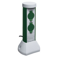 REV Ritter Außen Steckdose 2-Fach Greencraft Produktbild