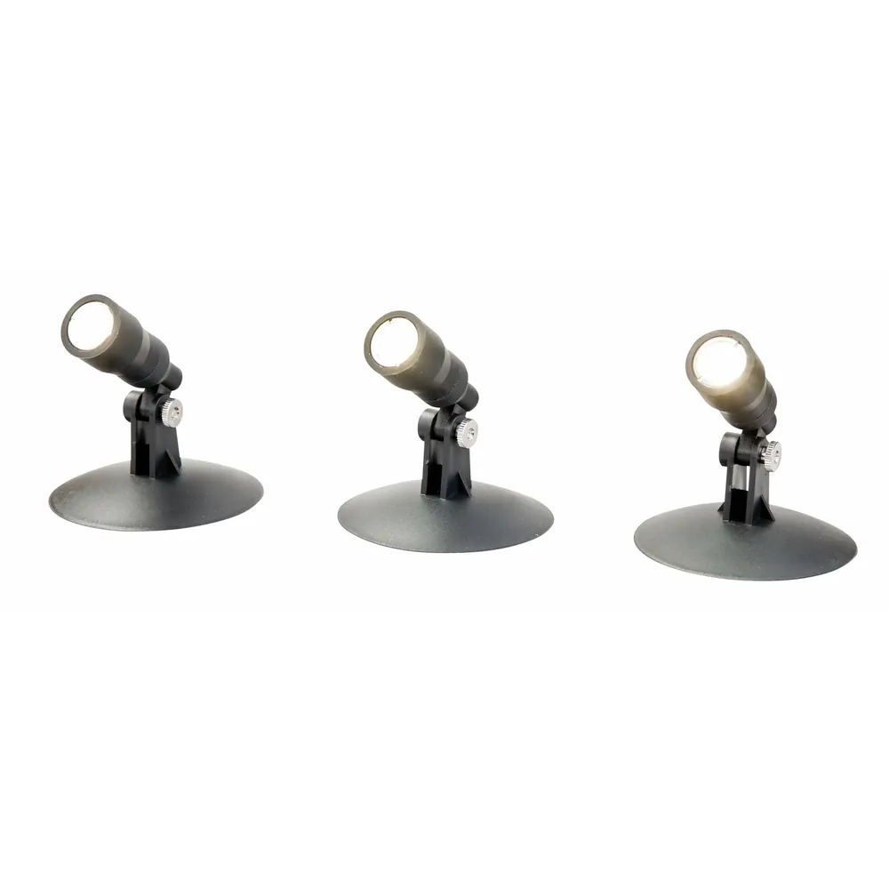 REV Ritter LED Außen- und Unterwasse beleuchtung Aqua Spot Set 3x1W Produktbild img1 L
