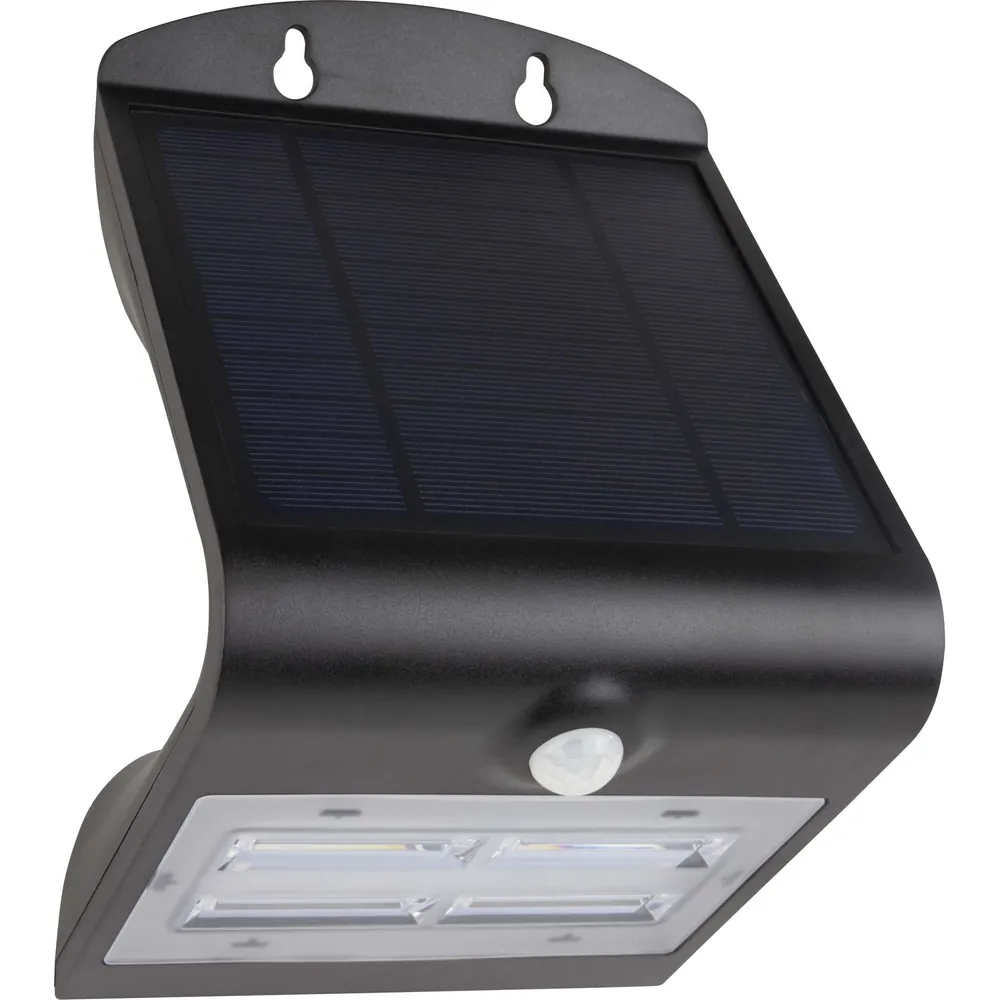 REV Ritter Solar LED Butterfly 3,2W schwarz mit Bewegungsmelder Produktbild img1 L