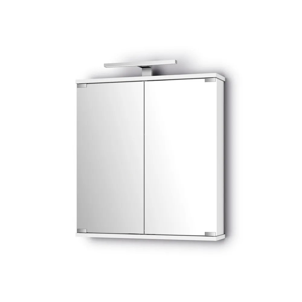 Jokey Spiegelschrank Kandi LED weiß 60 x 70,2 (65) x 19,4 (14,3)cm Produktbild img1 L