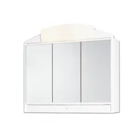 Jokey Spiegelschrank Rano LED weiß 59 x 51 x 16(14) cm Produktbild