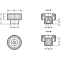 Produktbild von Ganter Norm® - Rändelmuttern, Kunststoff (590-50-M10-D)