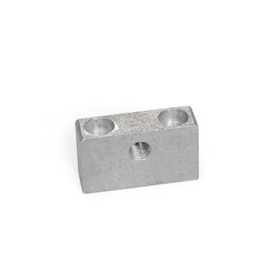 Produktbild von Ganter Norm® - Lagerböcke, für Stellschrauben GN 827, Aluminium (828-M8X1-A-20-