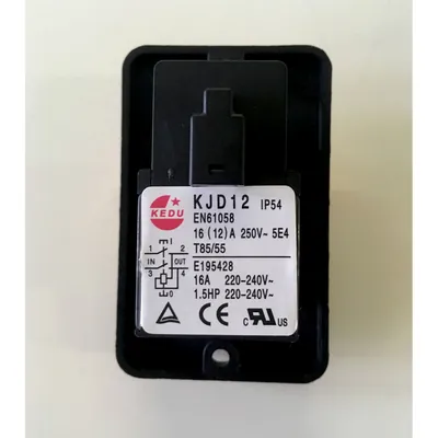 Produktbild von ELMAG - EIN/AUS bzw. NOT/AUS - Schalter zu KBM 13 T (Steckanschlüsse seitlich)