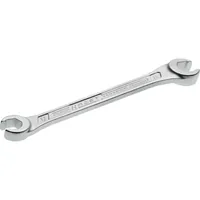HAZET Doppel-Ringschlüssel ∙ offen 612-12X14 ∙ Außen Sechskant Profil ∙ SW 12 x 14 mm Produktbild