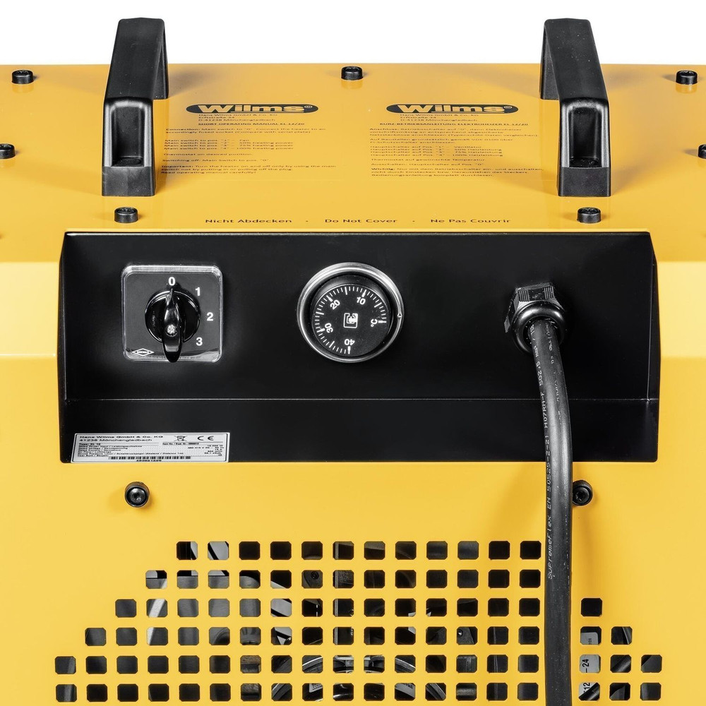 Wilms® Elektroheizer mit Axialventilator EL 20 Produktbild img4 L