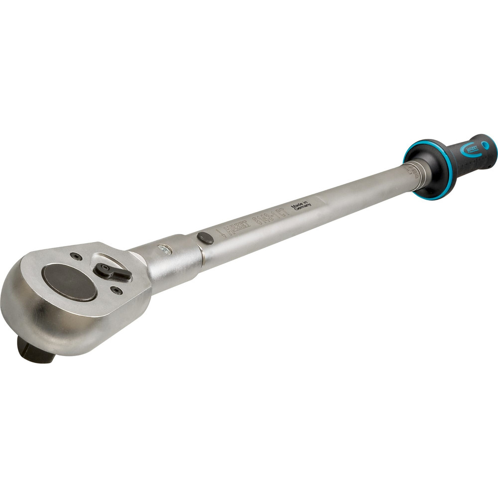 HAZET Drehmomentschlüssel 6143-1CT ∙ Drehmomentbereich min-max: 100 – 400 Nm ∙ Genauigkeit: 2% ∙ 3/4 Zoll (20 mm) Vierkant massiv ∙ Länge: 802 mm Produktbild img2 L