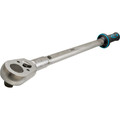 HAZET Drehmomentschlüssel 6143-1CT ∙ Drehmomentbereich min-max: 100 – 400 Nm ∙ Genauigkeit: 2% ∙ 3/4 Zoll (20 mm) Vierkant massiv ∙ Länge: 802 mm Produktbild img2 S