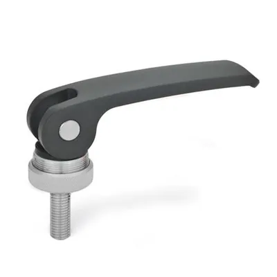 Produktbild von Ganter Norm® - Exzenterspanner, Hebel Zink-Druckguss, mit Edelstahl-Schraube (9