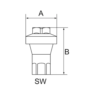 Produktbild von RIEGLER - Inline-Druckregler für Wasser-/Druckluftanwendungen, G 1/4, 4 bar (63