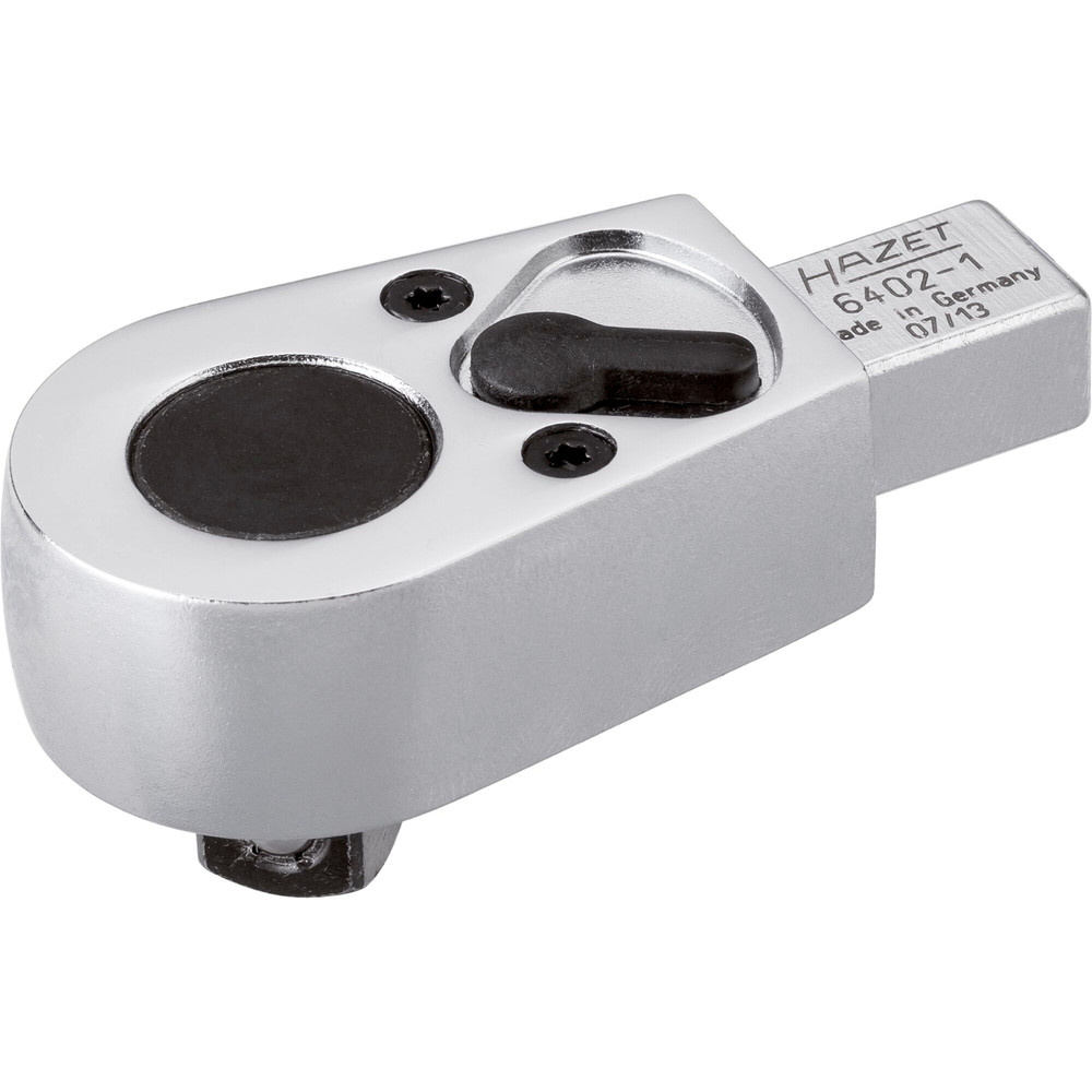 HAZET Einsteck-Umschaltknarre 6402-1 ∙ 9 x 12 mm Einsteck-Vierkant massiv ∙ 3/8 Zoll (10 mm) Vierkant massiv ∙ Länge: 61 mm Produktbild img1 L