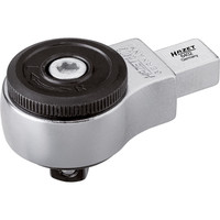 HAZET Einsteck-Umschaltknarre 6402 ∙ 9 x 12 mm Einsteck-Vierkant massiv ∙ 3/8 Zoll (10 mm) Vierkant massiv ∙ Länge: 58,5 mm Produktbild