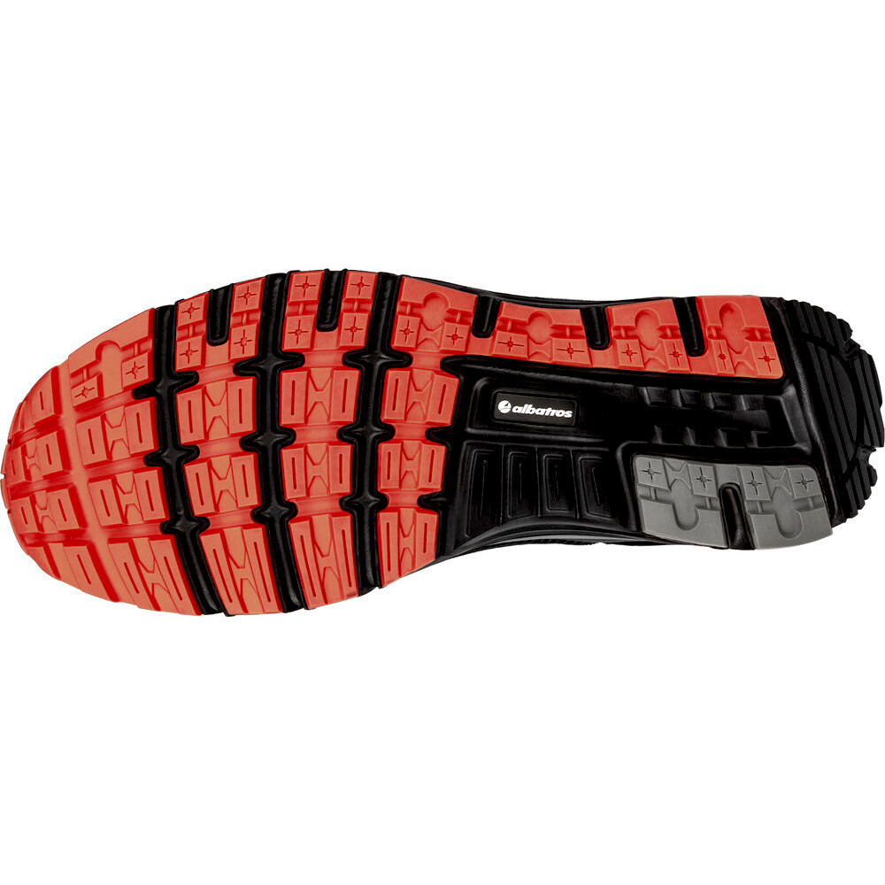 albatros® LIFT RED IMPULSE LOW S1PS ESD FO HRO SR, schwarz/rot, 44 Produktbild img3 L