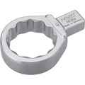 HAZET Einsteck-Ringschlüssel 6630D-41 ∙ 14 x 18 mm Einsteck-Vierkant massiv ∙ Außen Doppelsechskant-Tractionsprofil ∙ SW 41 mm Produktbild img1 S