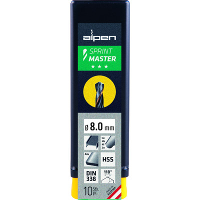Produktbild von maykestag - Spiralbohrer DIN 338N HSS Sprint Master ø6,10