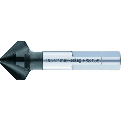 Produktbild von maykestag - Kegelsenker 90° ungleich geteilt HSS-E ALUNIT 3-kant ø16,50