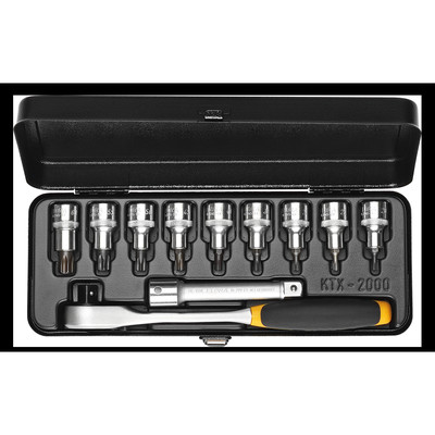 Produktbild von ELORA - Steckschlüssel-Satz 1/2", TORX®, 11-teilig 20-60 mm, ELORA-770-KTXK