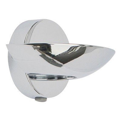 Produktbild von LEDINO - Ledar LED-Wandleuchte 5W, 3000K, chrom