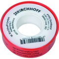 Produktbild von KIRCHHOFF - Gewindedichtband PTFE 0,1 x 12mm x 12m DVGW