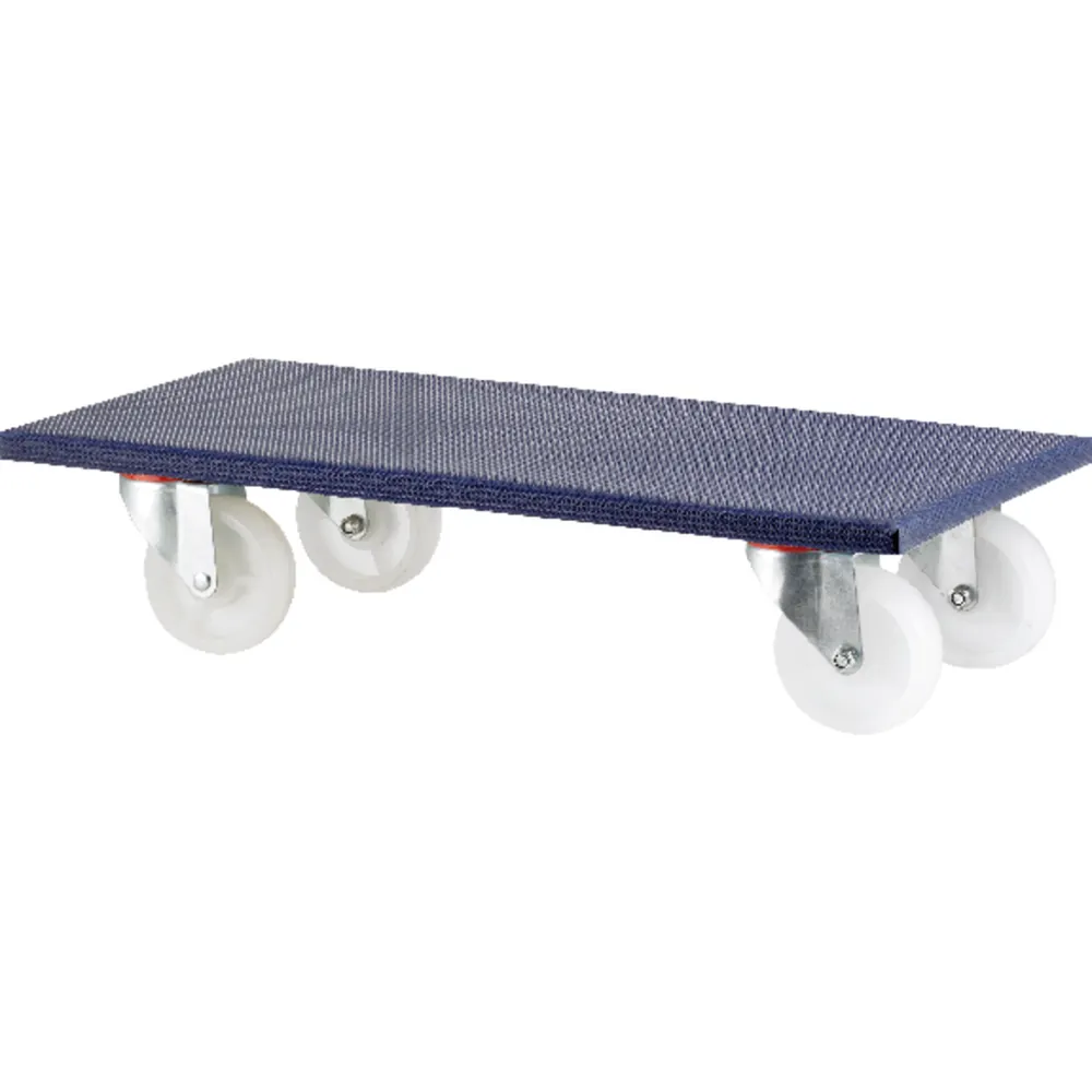 Möbelroller 600x500mm, 500kg, Vollgummiräder ø125mm Produktbild img3 L