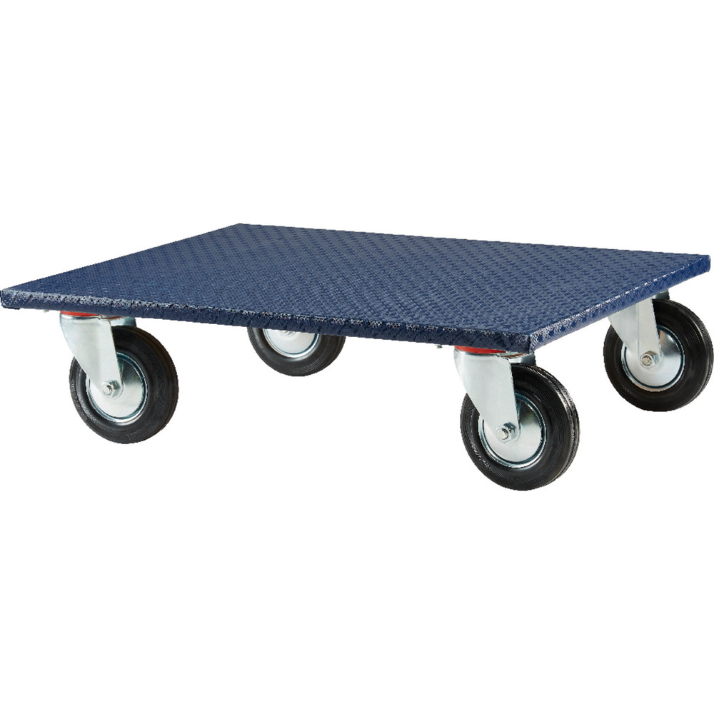 Möbelroller 600 x 300mm, 600kg, Kunststoffräder ø100mm Produktbild img1 L