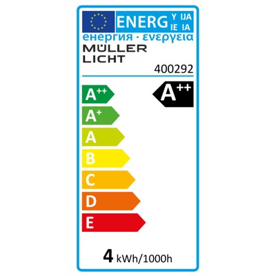 Produktbild von MÜLLER-LICHT - Retro LED E14 4W 3er SET Kerze 470lm